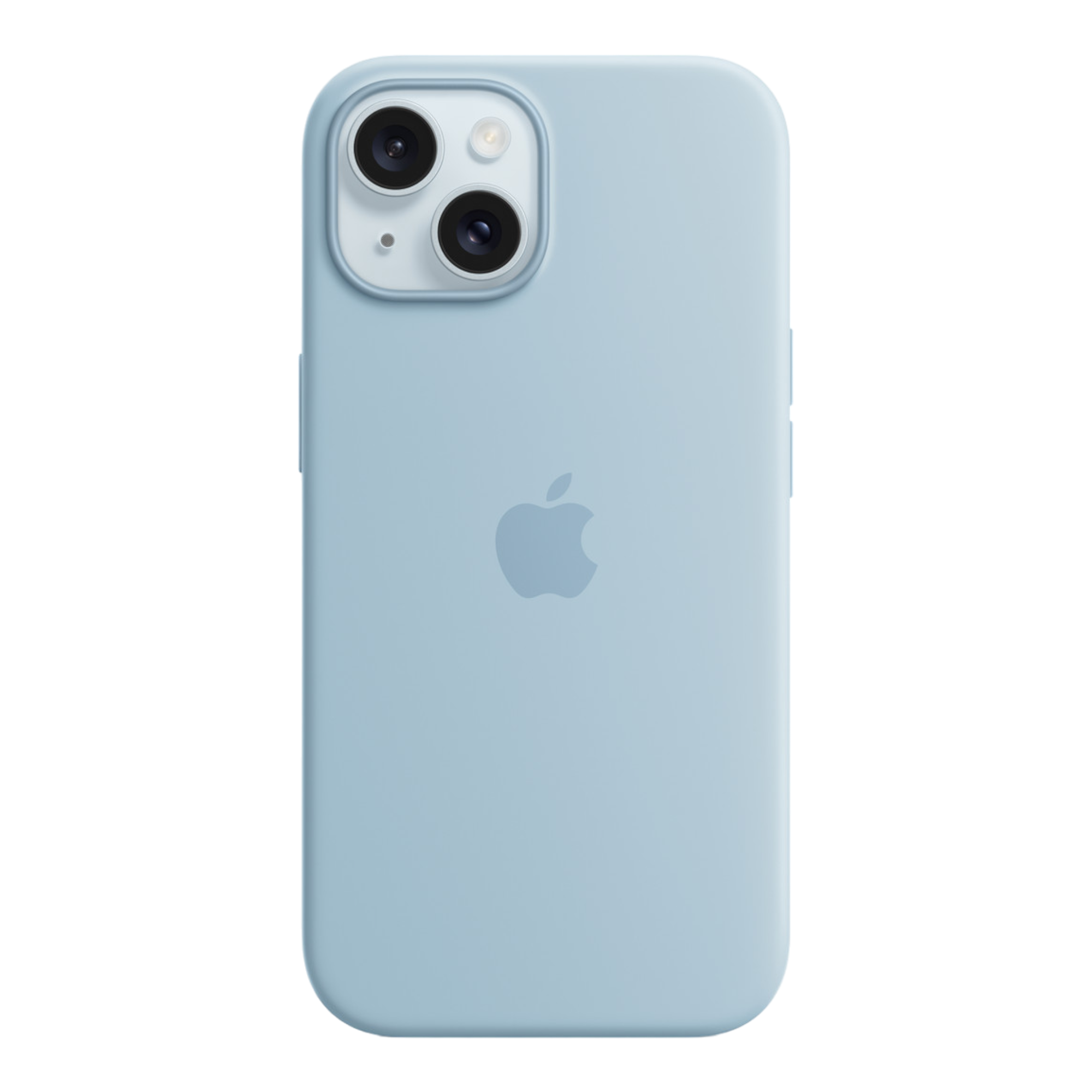iPhone 15 Silicone Case with MagSafe - Light Blue - alAsil